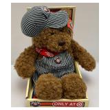 Exclusive Lionel Train Engineer GUND Stuffed Treddy Bear In Original Box (New Old Stock)