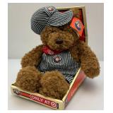 Exclusive Lionel Train Engineer GUND Stuffed Treddy Bear In Original Box (New Old Stock)