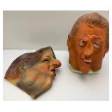 Vintage Al Gore & Bill Clinton Mask