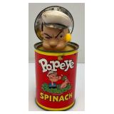 1957 Popeye Spinach Can Toy (VERY COOL)