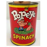 1957 Popeye Spinach Can Toy (VERY COOL)