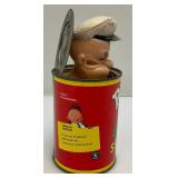 1957 Popeye Spinach Can Toy (VERY COOL)