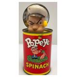 1957 Popeye Spinach Can Toy (VERY COOL)