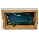 Vintage Miniature Cast Metal KAYanEE Sew Master Kids Sewing Machine Battery Operated 9" L x 7" H x 4 1/2" W