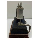 Vintage Miniature Cast Metal Artcraft Junior Miss Kids Sewing Machine 10" L x 7" H x 4 1/2" W