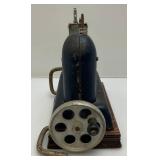 Vintage Miniature Cast Metal Artcraft Junior Miss Kids Sewing Machine 10" L x 7" H x 4 1/2" W