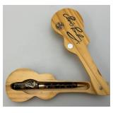 Vintage Elvis Presley Magazines And Pen In Guitar Holder