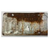 Set Of 1977 Minnesota License Plates Never Used & Vintage Texas Trailer Plate