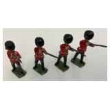 Vintage Metal Soldiers & Hound Dogs