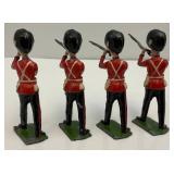 Vintage Metal Soldiers & Hound Dogs