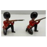 Vintage Metal Soldiers & Hound Dogs