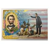 Antique 1909 Abraham Lincoln