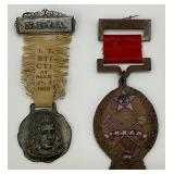 1910 N.I.T.A. Medal & Russian/Chinese Communist Party Medal