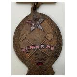 1910 N.I.T.A. Medal & Russian/Chinese Communist Party Medal