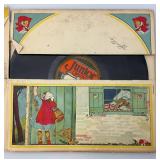 1923 "Little Red Riding Hood" A Junior Operetta Records In Original Pack (Records Have Cracks But Not Cracked Through)