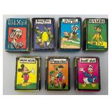 Vintage Disney Russell Miniature Card Games Vol. 1 - 6 And Old Maid Vol. 1 In Original Boxes (VERY COOL)