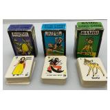 Vintage Disney Russell Miniature Card Games Vol. 1 - 6 And Old Maid Vol. 1 In Original Boxes (VERY COOL)