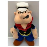 Vintage 13" & 15" POPEYE The Sailor Man Plush Figures