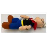 Vintage 13" & 15" POPEYE The Sailor Man Plush Figures