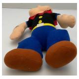 Vintage 13" & 15" POPEYE The Sailor Man Plush Figures