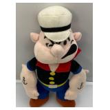 Vintage 13" & 15" POPEYE The Sailor Man Plush Figures