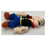 Vintage 13" & 15" POPEYE The Sailor Man Plush Figures