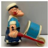 Vintage POPEYE Collectibles Including Candy Holder & More