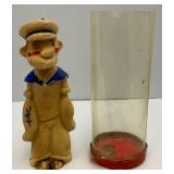 Vintage POPEYE Collectibles Including Candy Holder & More