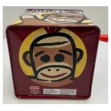 1967 Dr. Doolittle Jack In A Box (Crank Needs Repair) & Sock Monkey Jack In The Box (WORKS)