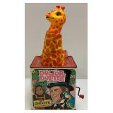 1967 Dr. Doolittle Jack In A Box (Crank Needs Repair) & Sock Monkey Jack In The Box (WORKS)