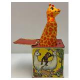 1967 Dr. Doolittle Jack In A Box (Crank Needs Repair) & Sock Monkey Jack In The Box (WORKS)