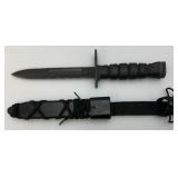 Vintage US Army M7 Bayonet With M10 Scabbard 6 1/2" Blade Awesome Condition