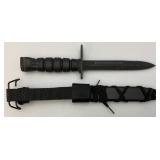 Vintage US Army M7 Bayonet With M10 Scabbard 6 1/2" Blade Awesome Condition