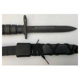 Vintage US Army M7 Bayonet With M10 Scabbard 6 1/2" Blade Awesome Condition