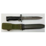 Vintage M5A1 Bayonet Scabbard 6 1/2" Blade  M-M8AI Grand Awesome Condition