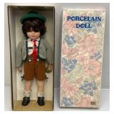 Vintage Euro-Exquisite Handmade Porcelain Dolls 16" Dolls In Original Boxes (New Old Stock)