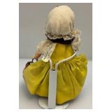 Vintage Tin Doll Case With Misc. Collectors Dolls Including Madam Alexander And More