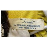 Vintage Tin Doll Case With Misc. Collectors Dolls Including Madam Alexander And More