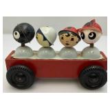 Very RARE Old Lagco Bobbin Bob Toy Bus