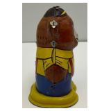 Vintage Tin Litho Wind Up Walking Bear MS258A (Works) No Key