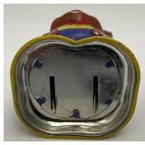 Vintage Tin Litho Wind Up Walking Bear MS258A (Works) No Key