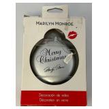 Vintage Marilyn Monroe Christmas Silk Stocking 17"  & Ornament (NIB)