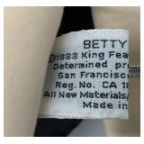 Vintage Betty Boop Stuffed Doll With Black Dress 18" & Coin Purse (NWT)