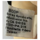 Vintage Betty Boop Stuffed Doll With Black Dress 18" & Coin Purse (NWT)