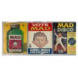 Misc. Vintage Mad Magazines Including STAR WARS & More