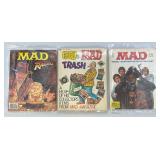 Misc. Vintage Mad Magazines Including STAR WARS & More