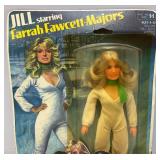 Est $100.00 - $165.00 Vintage 1977 "Charlies Angels" Jill (Farrah Fawcett-Majors) Action Figure (NIB) Packaging Shows Wear