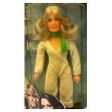 Est $100.00 - $165.00 Vintage 1977 "Charlies Angels" Jill (Farrah Fawcett-Majors) Action Figure (NIB) Packaging Shows Wear