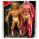 Est. $200.00 - $300.00 1983 PAC Phoenix Toys ROCKY Hulk Hogan As Thunderlips Fully poseable Doll On Original Card (New Old Stock)  Packaging Shows Wear