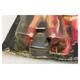 Est. $200.00 - $300.00 1983 PAC Phoenix Toys ROCKY Hulk Hogan As Thunderlips Fully poseable Doll On Original Card (New Old Stock)  Packaging Shows Wear